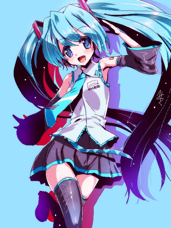 初音未来插画图片壁纸