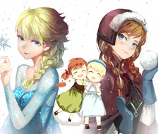 Frozen Sisters-ElsaAnna