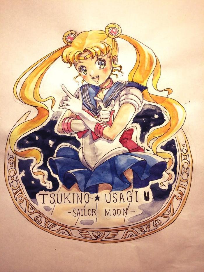 sailor moon插画图片壁纸