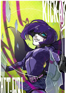 ■I'm HIT-GIRL!!■插画图片壁纸