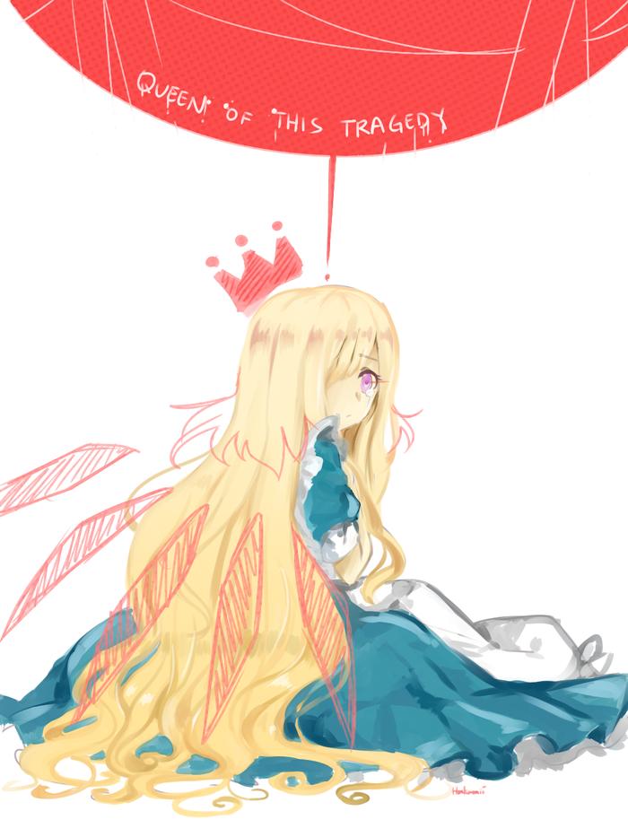 queen of tragedy插画图片壁纸