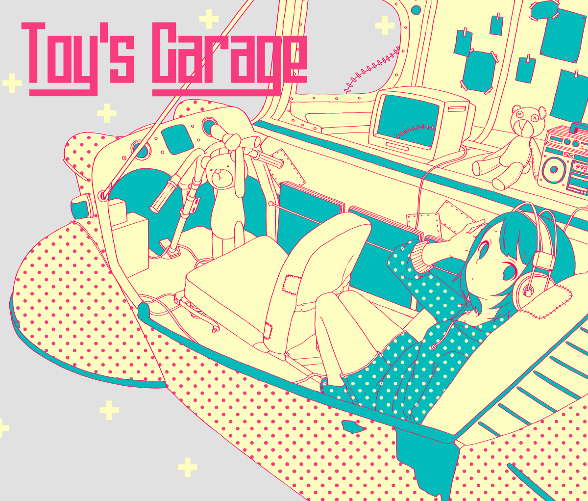Toy's Garage插画图片壁纸