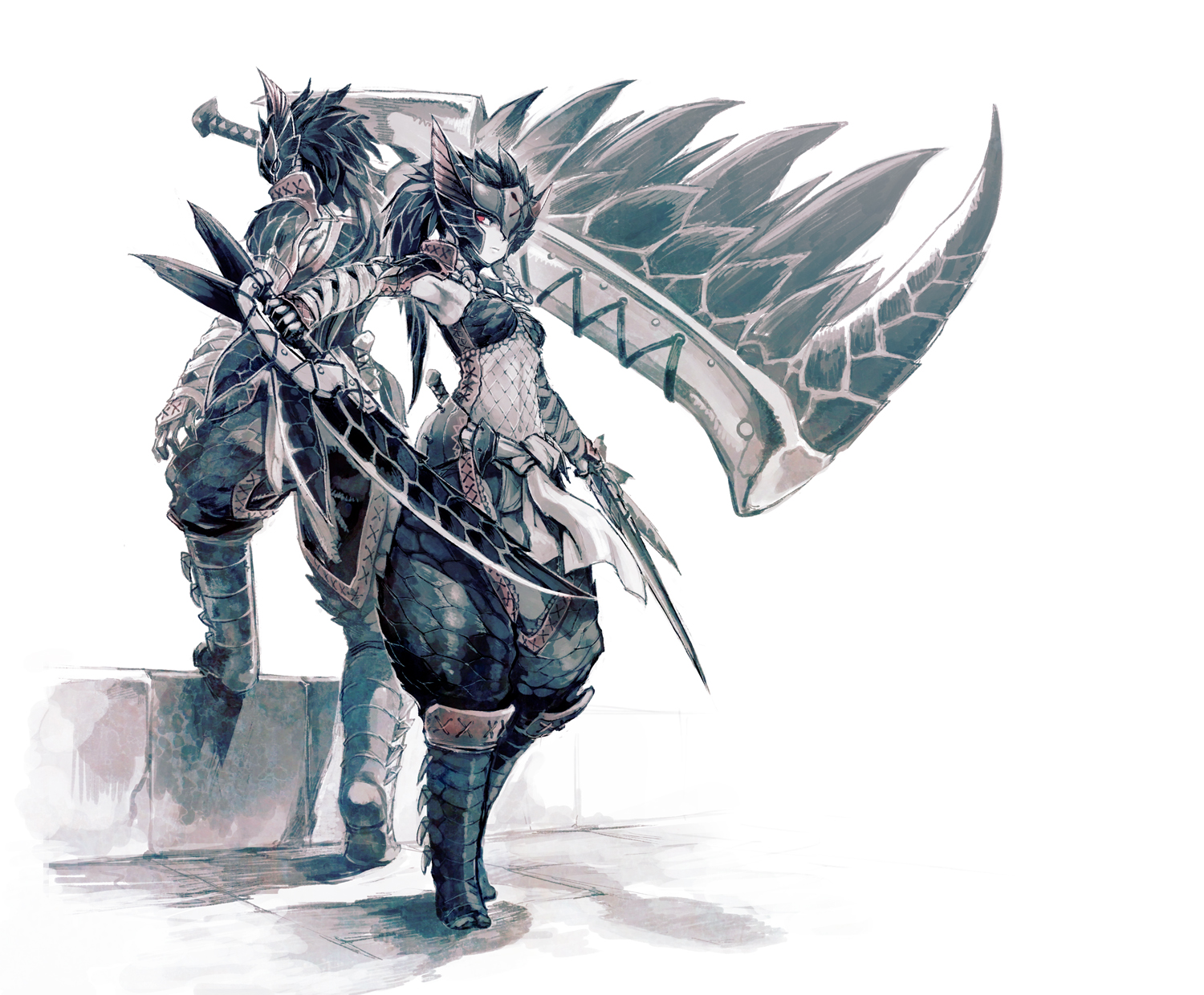 ナルガ装備插画图片壁纸