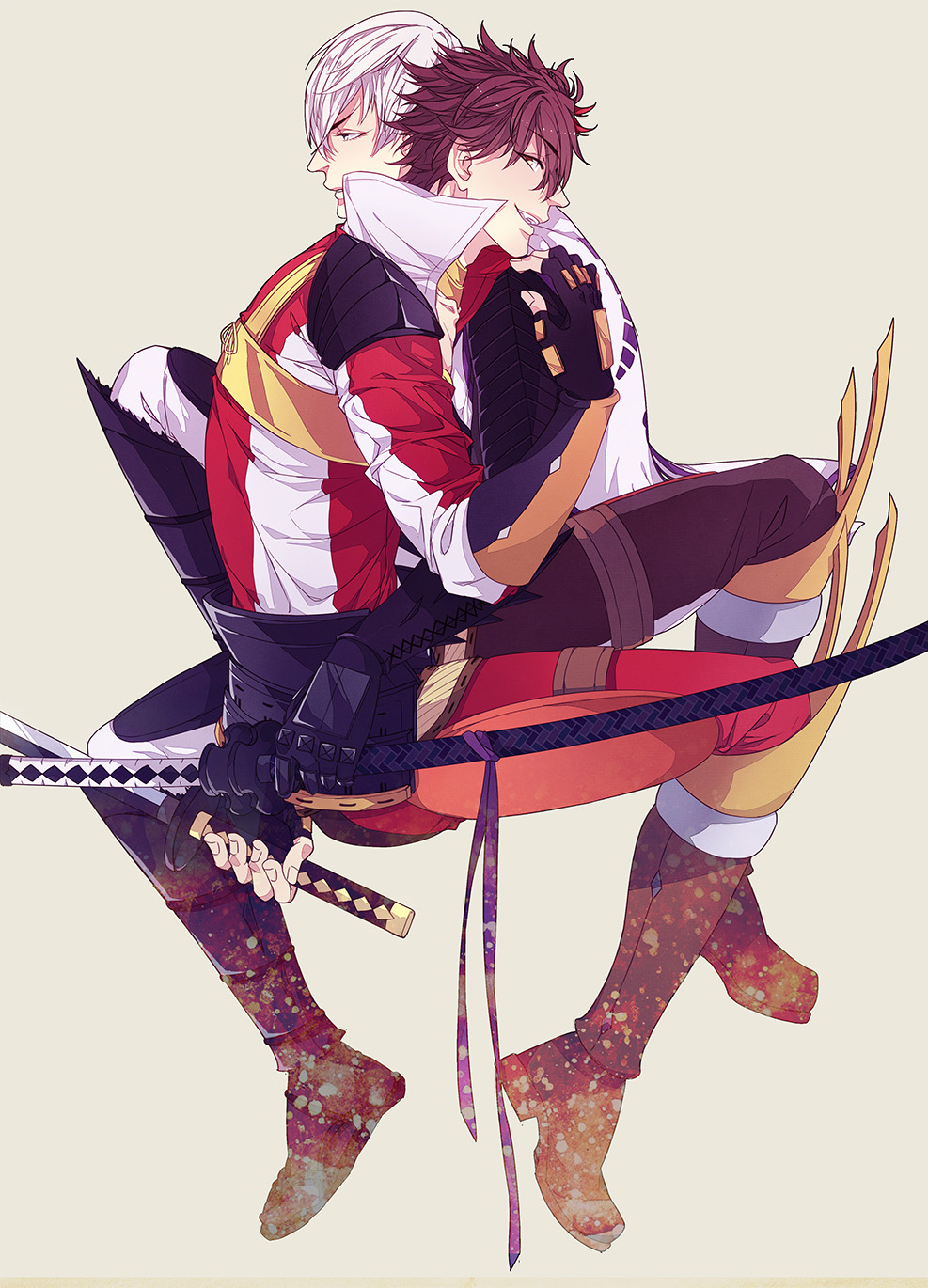 一旦上场就决一胜负头像同人高清图