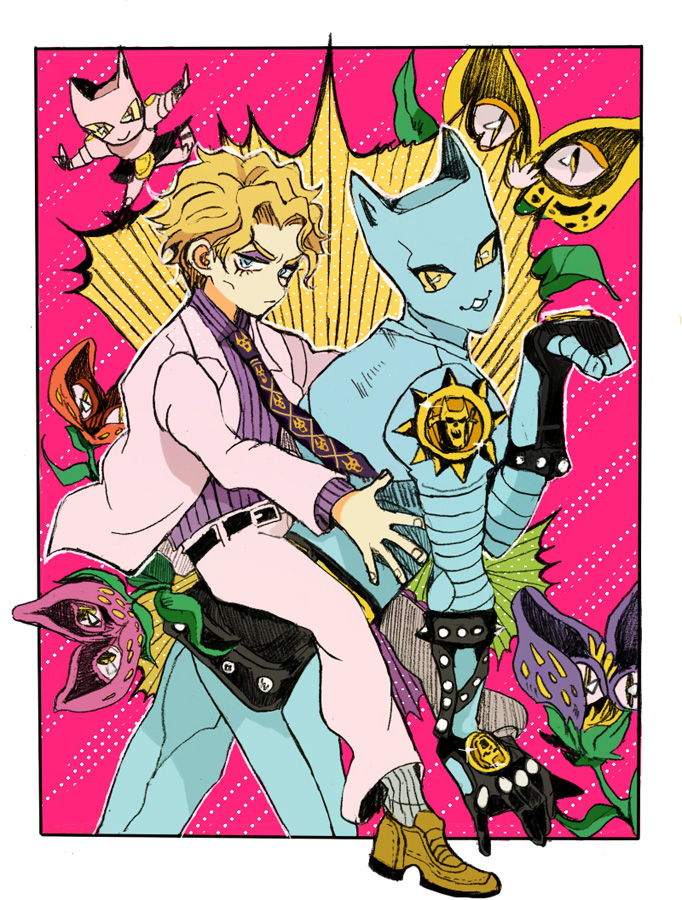 猫咪插画图片壁纸