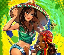 WCGirls - Mexico vs Cameroon