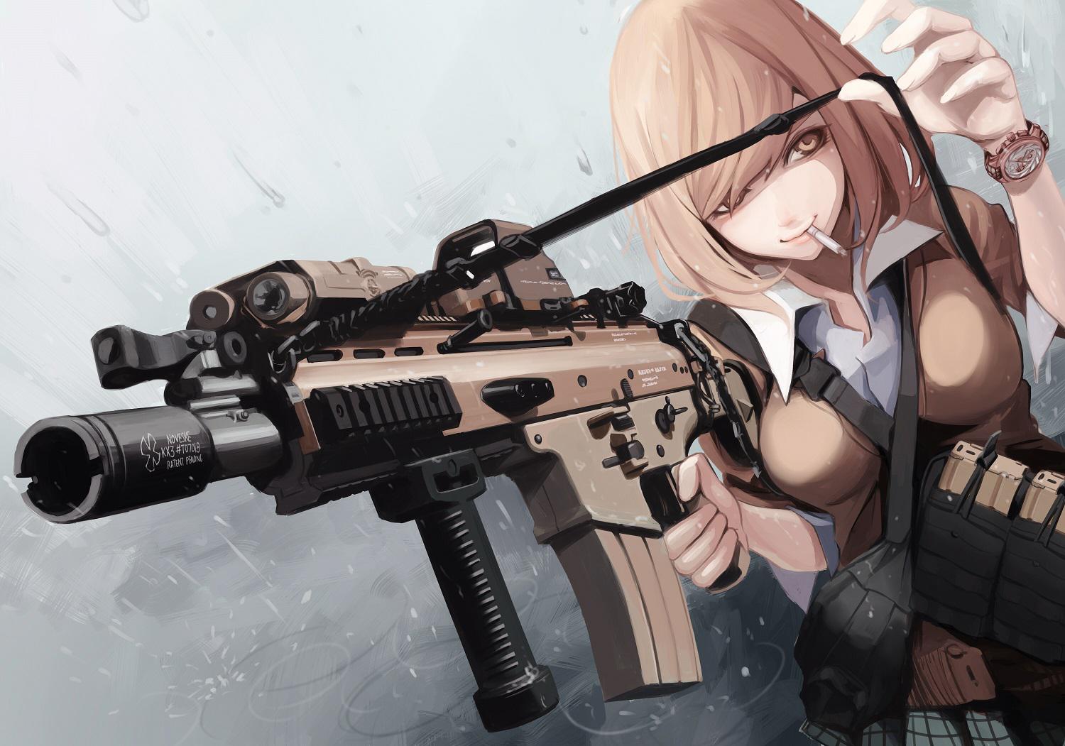 stabbing rain-枪支SCAR-L
