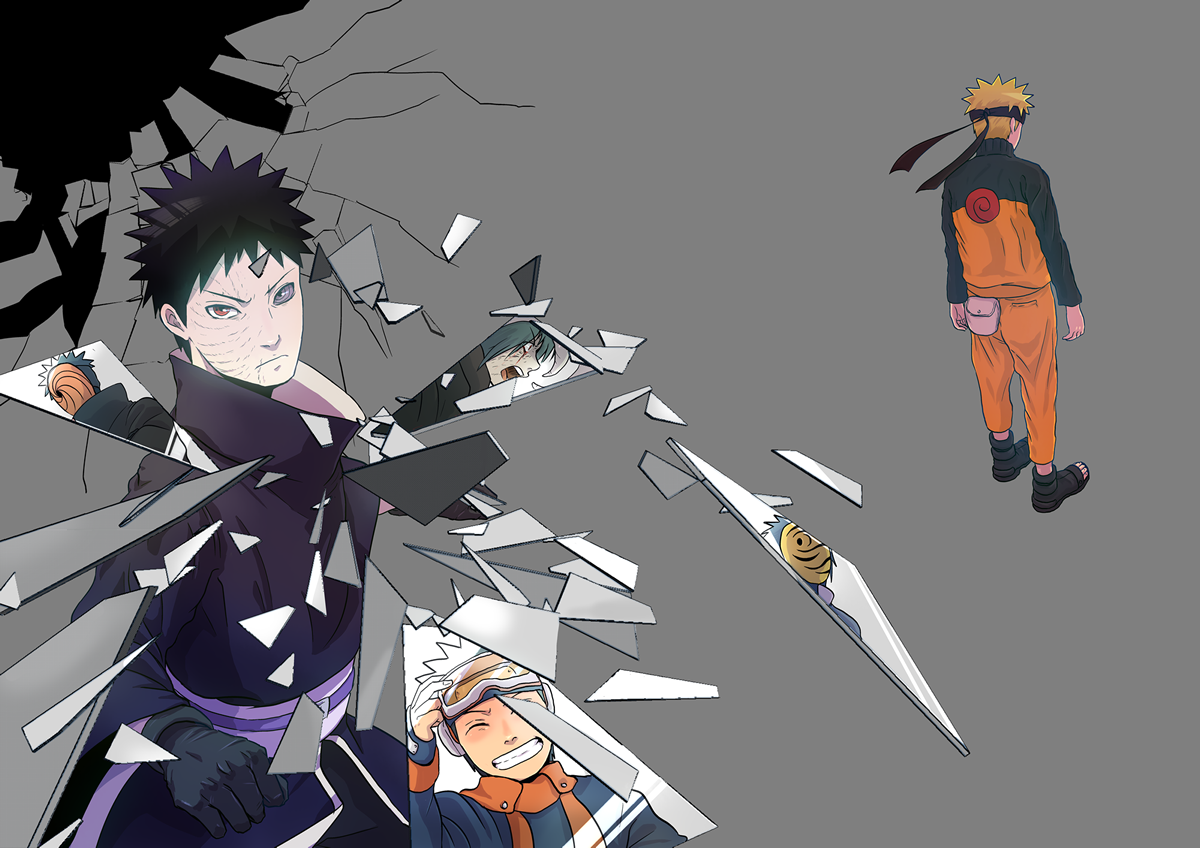 オビトとナルト-火影忍者漩涡鸣人
