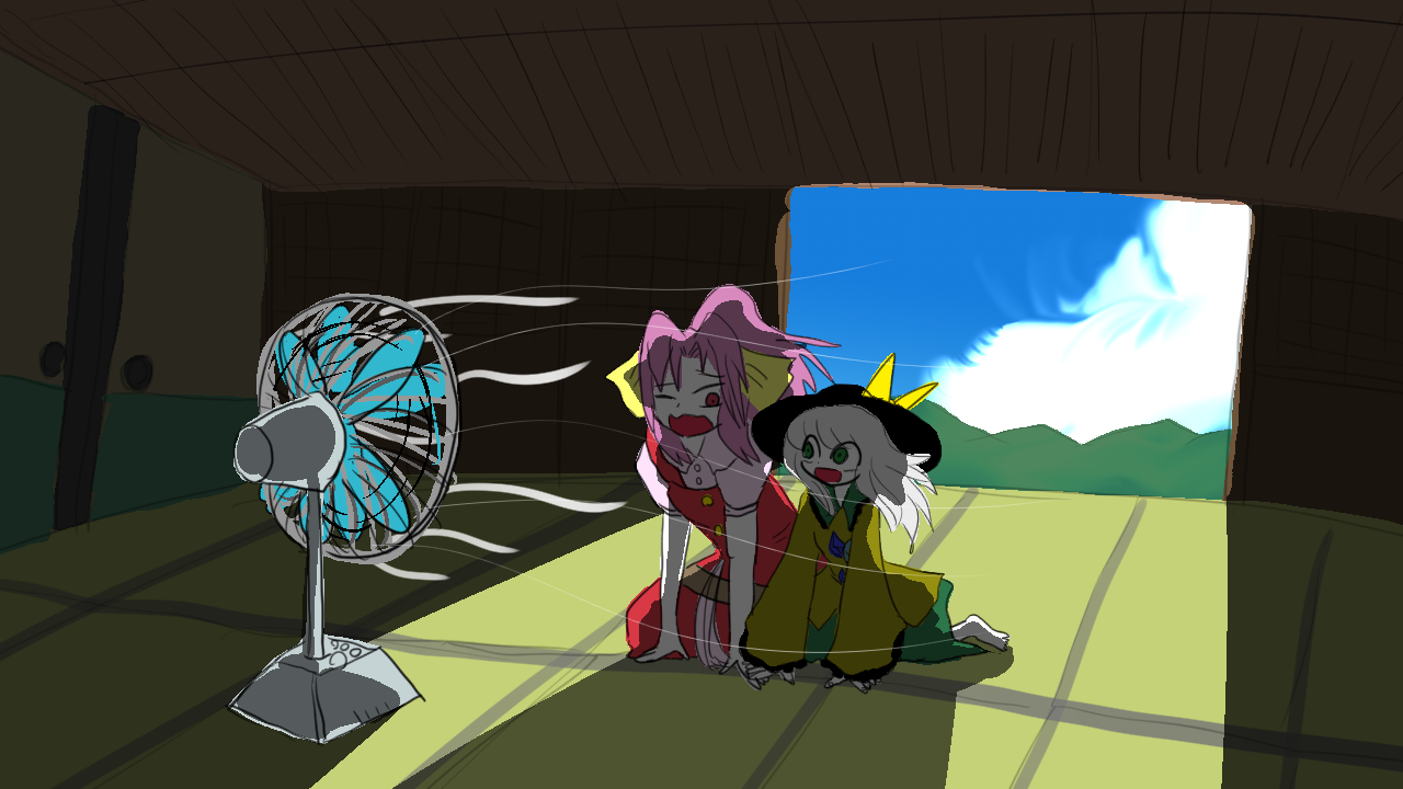 没有月亮的风-东方Project夏季