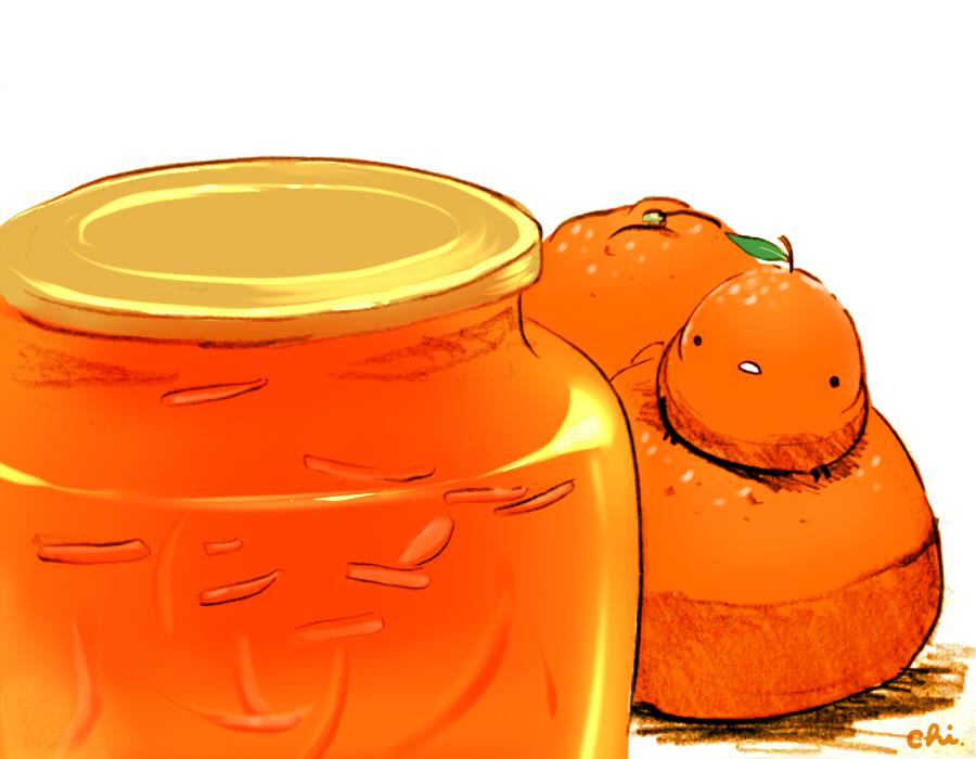 橘子酱插画图片壁纸