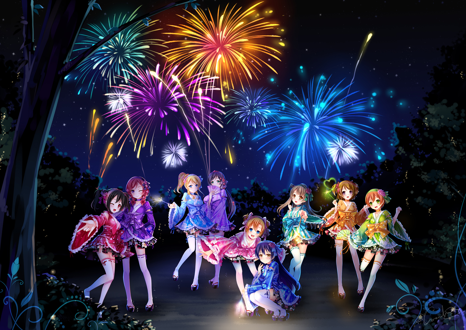 μ's的仲夏夜-Love Live!田园海未