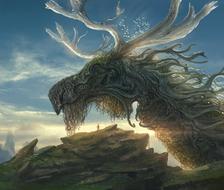 枯木-原创怪兽