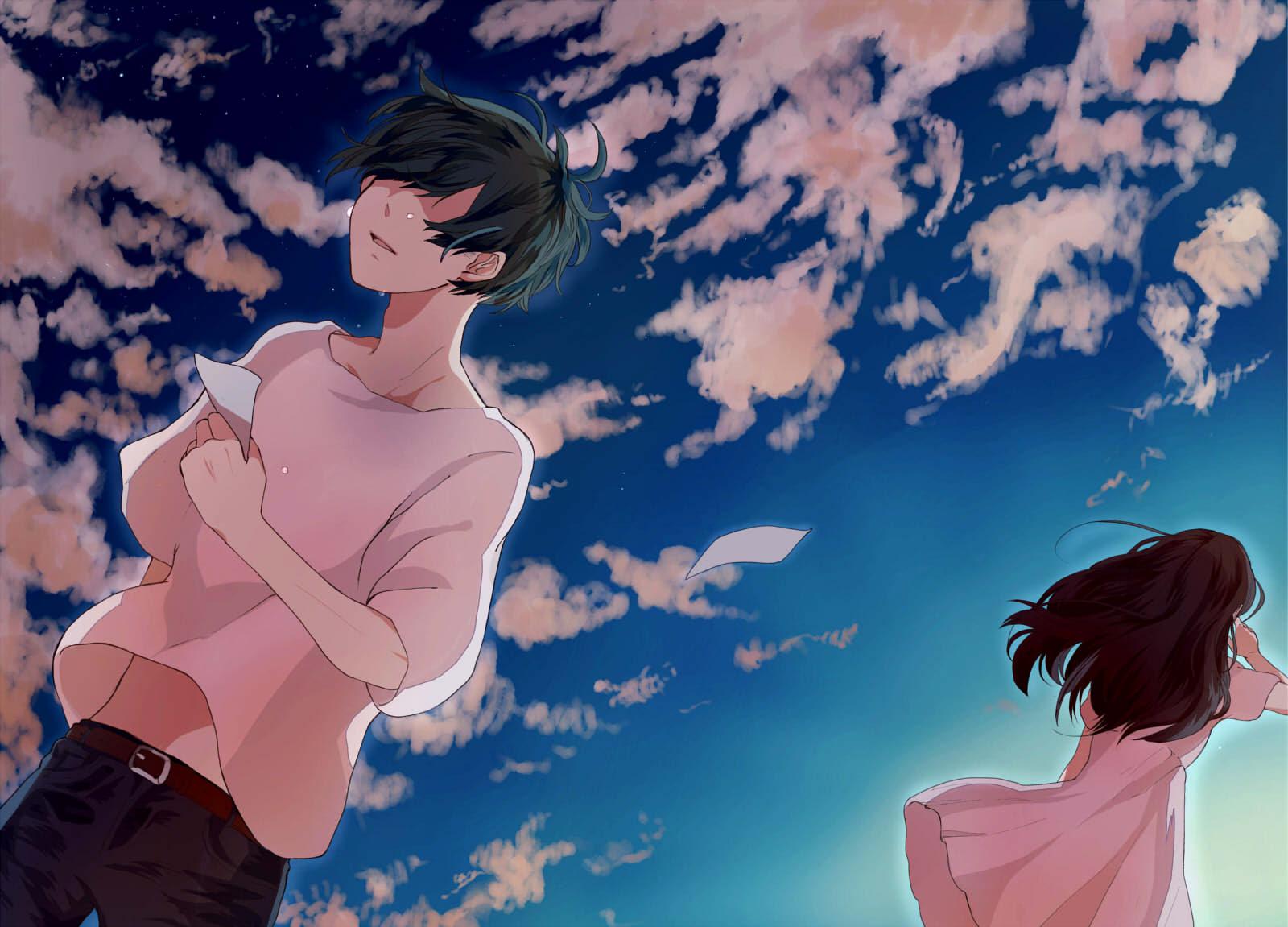 有你在的夏天插画图片壁纸