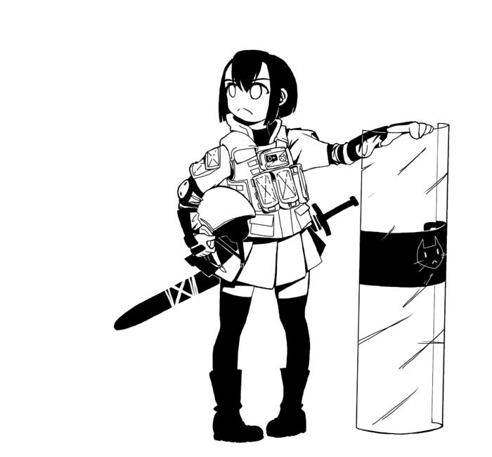 Tactical Loli Knight插画图片壁纸