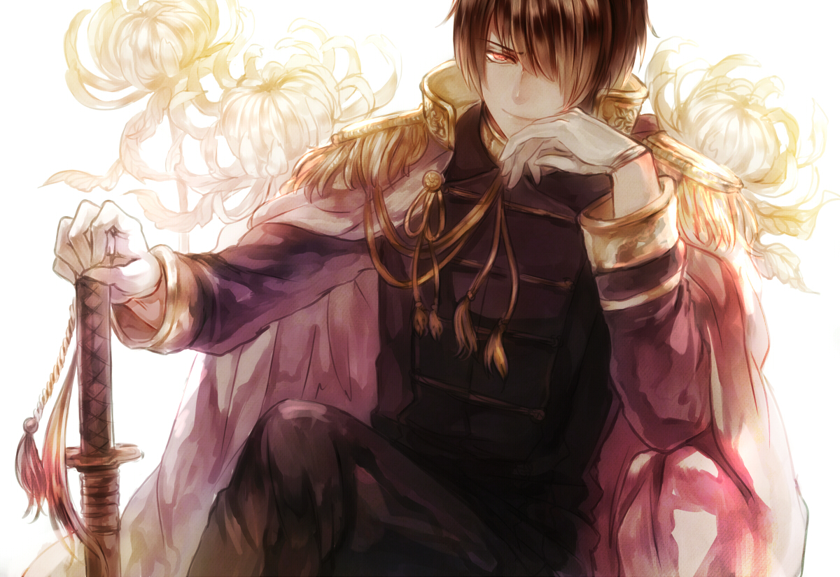 本田爷爷插画图片壁纸