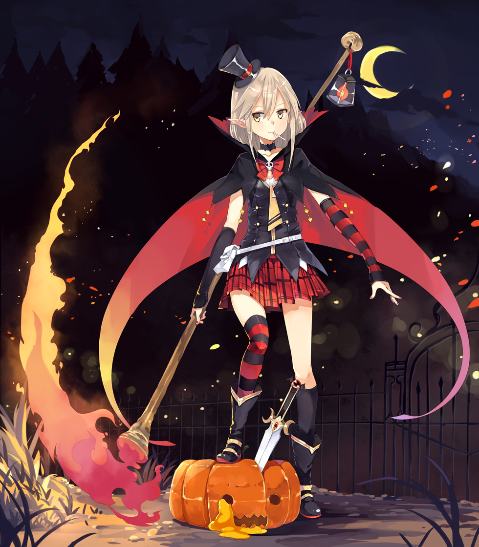 Halloween插画图片壁纸