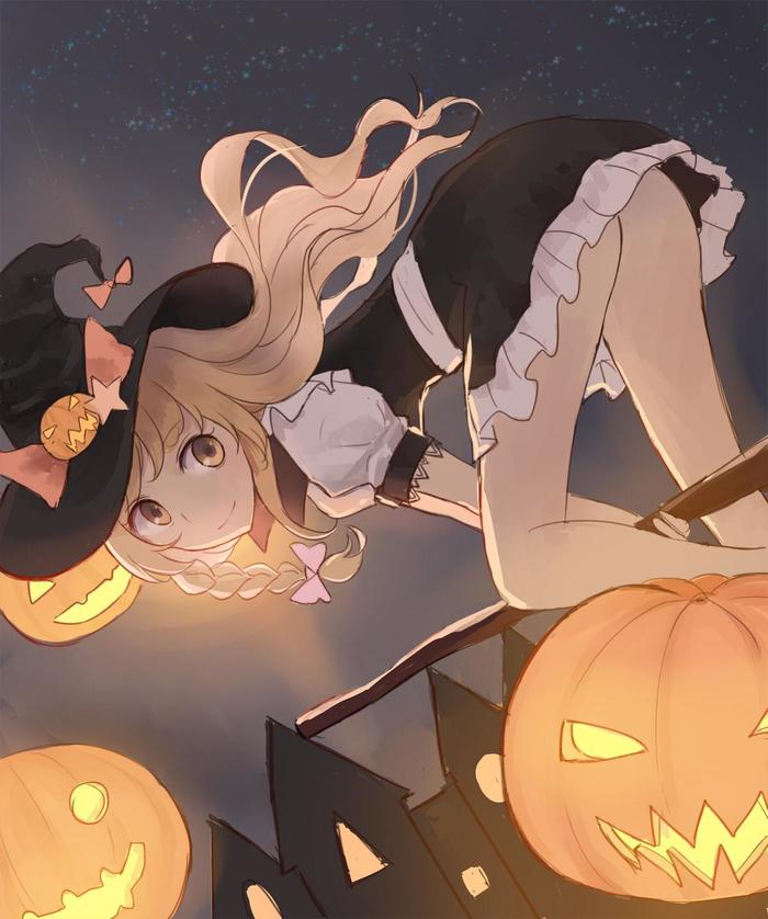 Happy Halloween插画图片壁纸