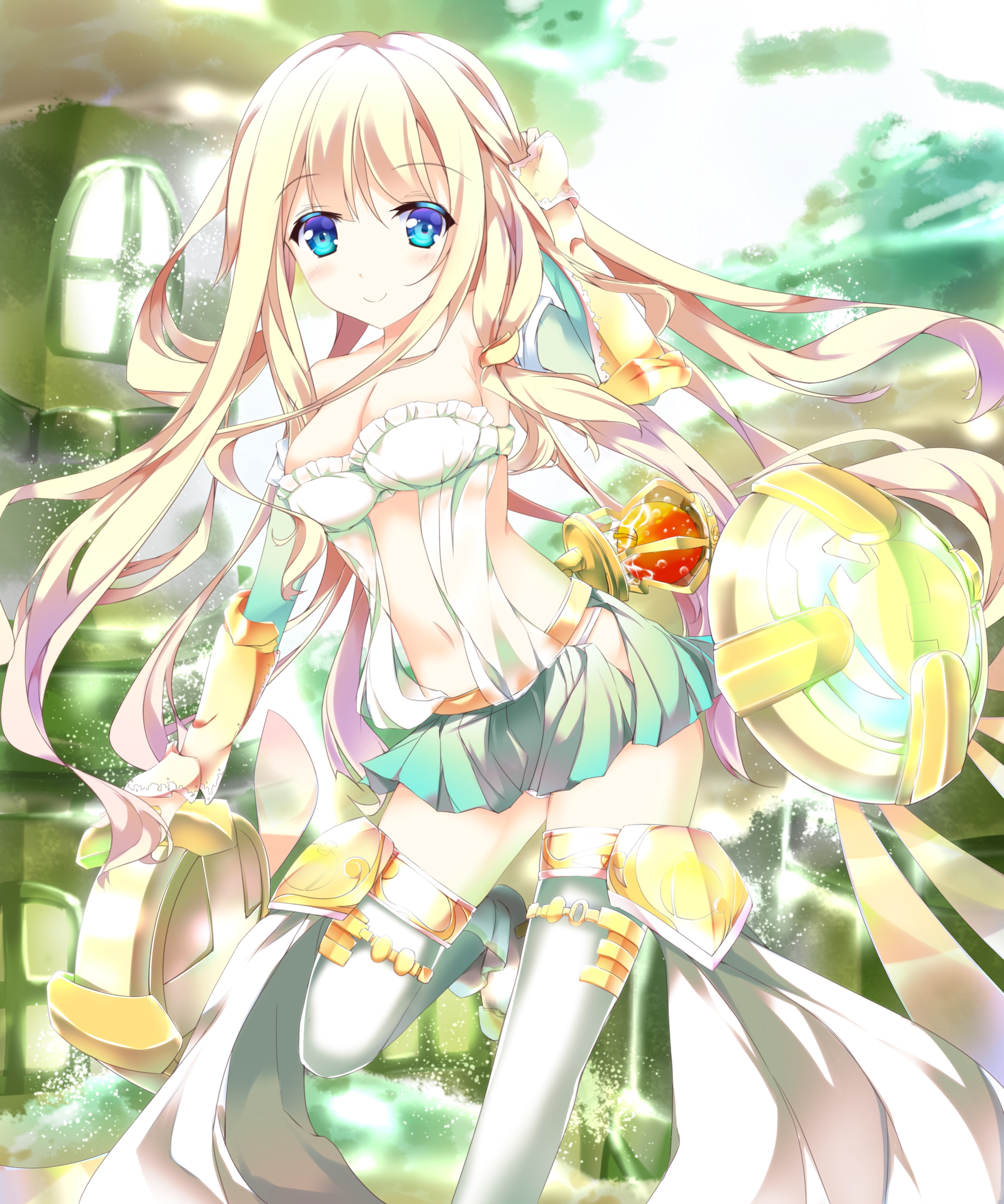女神伊桑插画图片壁纸