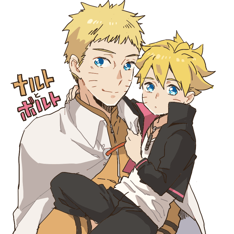 【NARUTO】親子插画图片壁纸