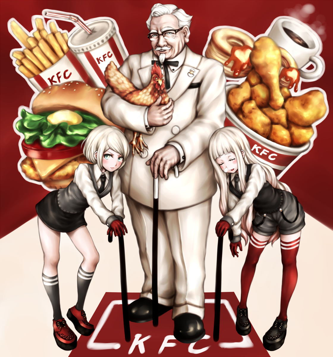 铁皮-KFCカーネルおじさん