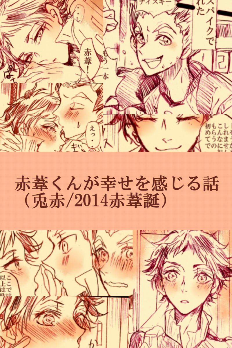 赤葦君が幸せを感じる話（兎赤）