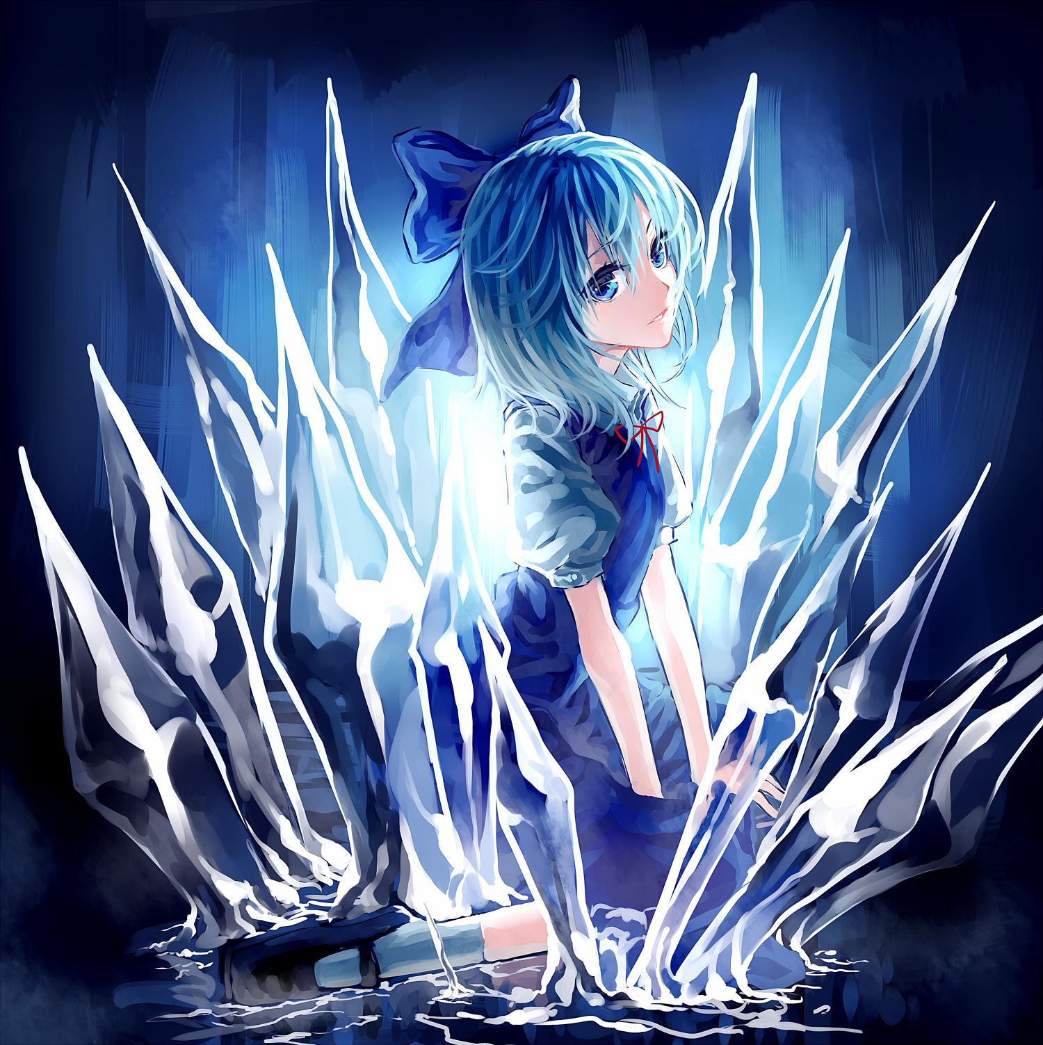 Reine de glace插画图片壁纸