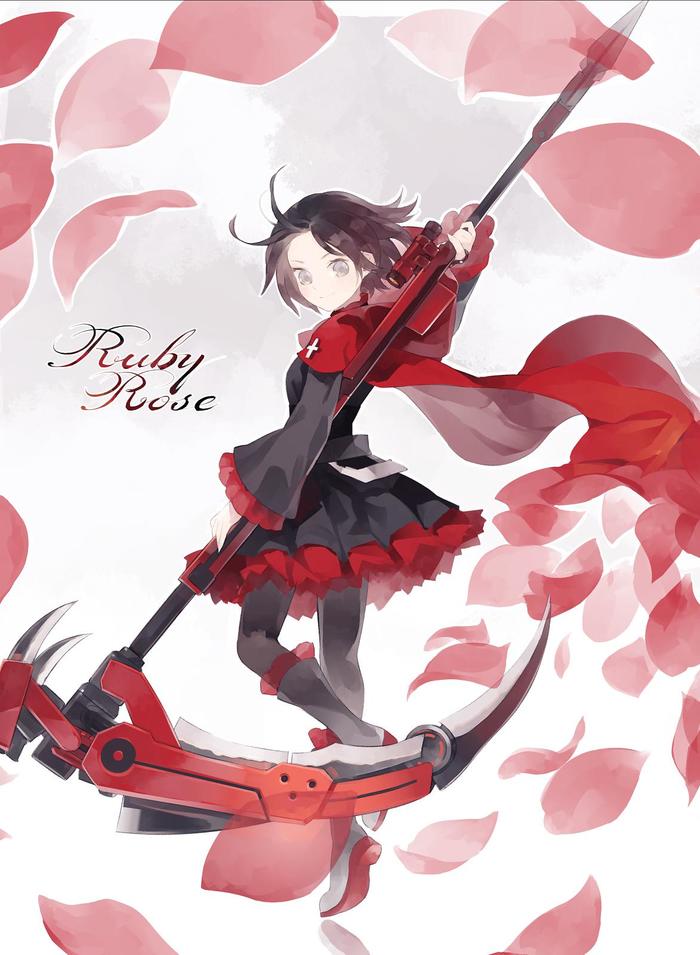 Ruby Rose插画图片壁纸