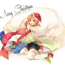 Merry Christmas插画图片壁纸