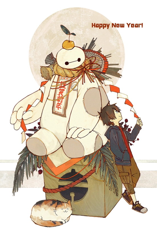 镜饼Baymax-Ugoira超能陆战队