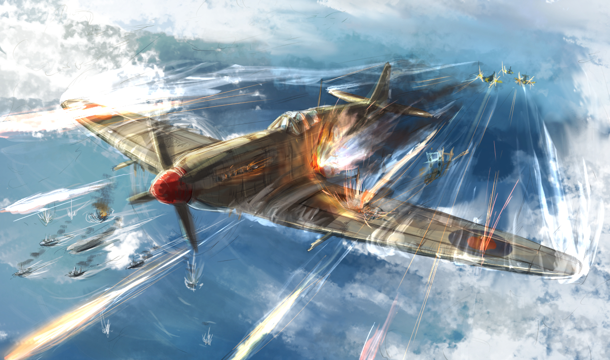 Spitfire插画图片壁纸