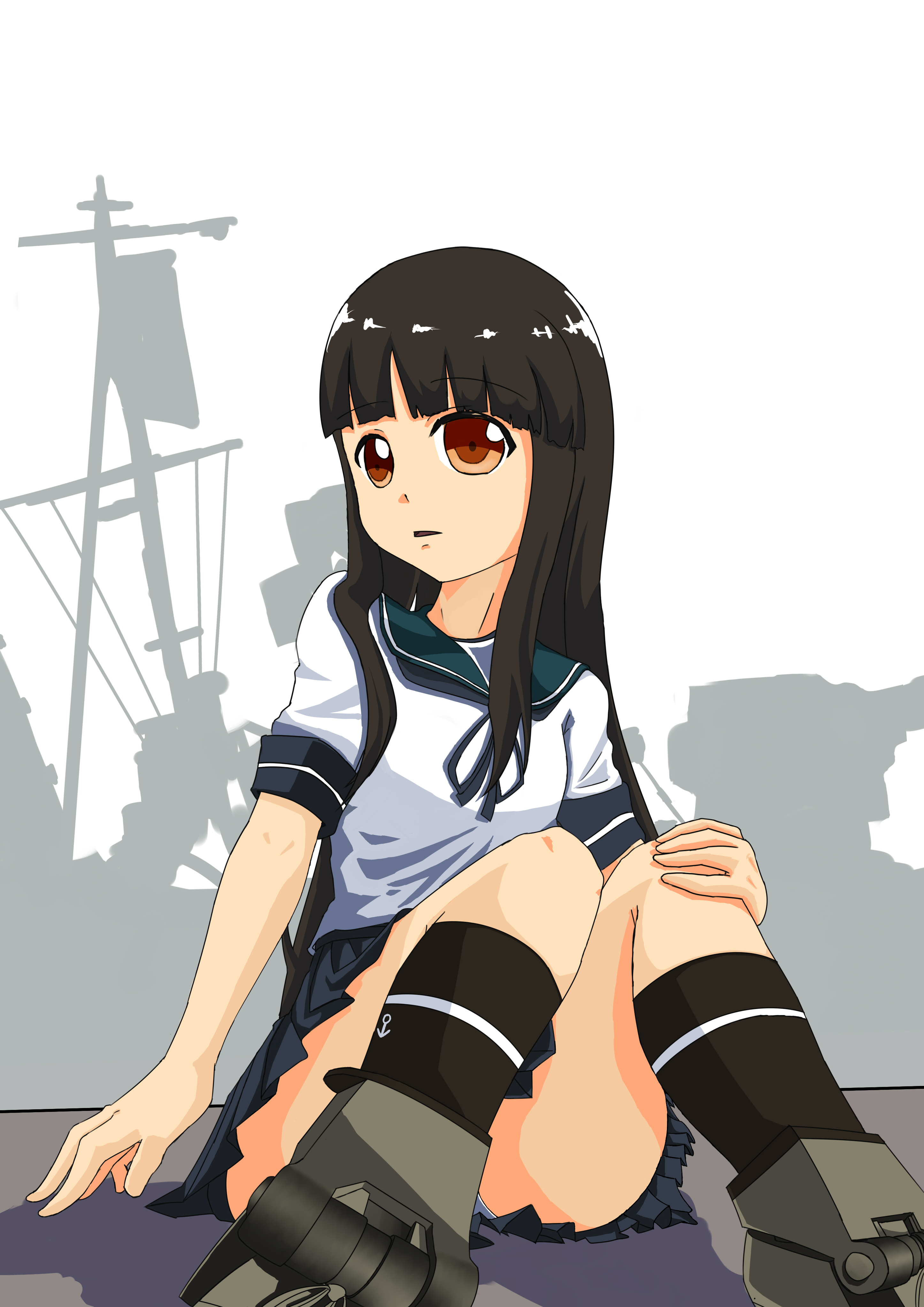 秋月舰队collection初雪