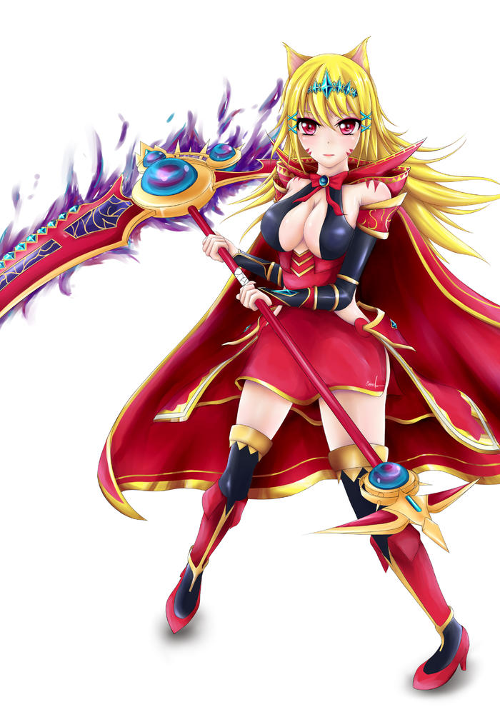 Bravefrontier Crimson Hood Ciara插画图片壁纸