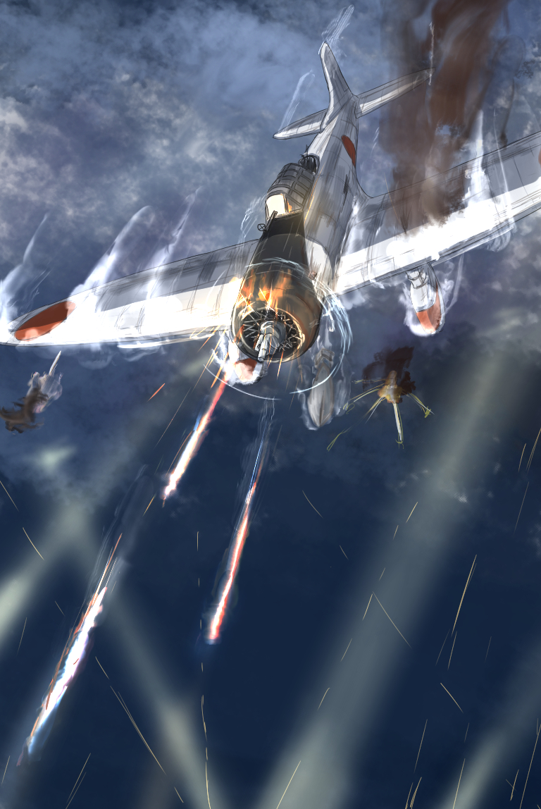 九九式艦上爆撃機　D3A1插画图片壁纸