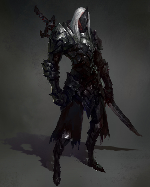 darkknight插画图片壁纸