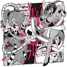 SkullGirls T-shirt design again插画图片壁纸