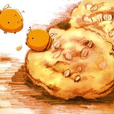 奥茨蜂蜜饼干插画图片壁纸