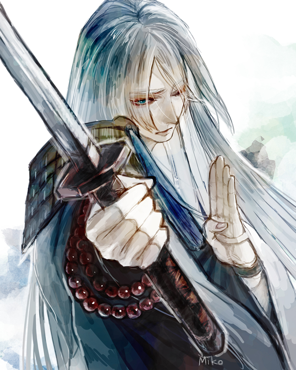 江雪左文字插画图片壁纸