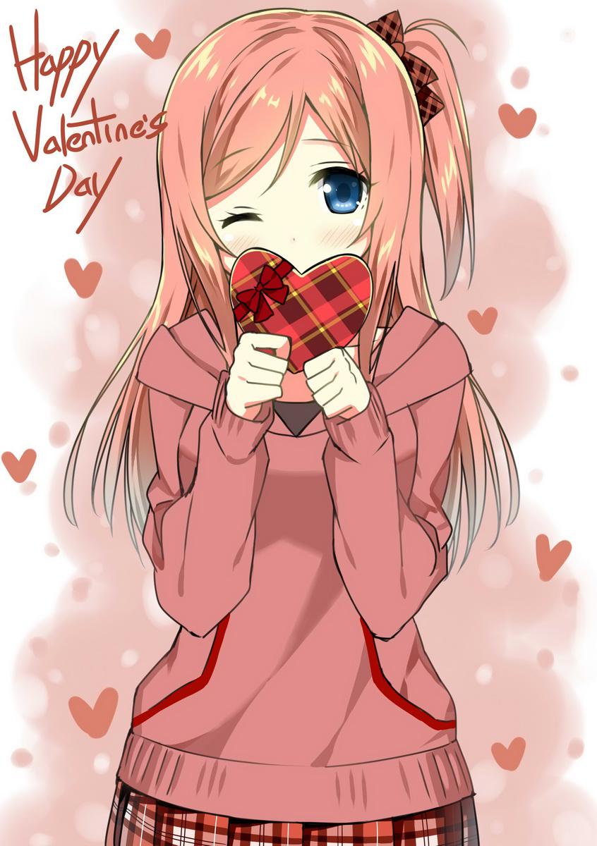 Happy Valentine's Day插画图片壁纸