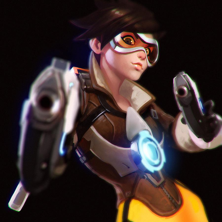 Tracer!插画图片壁纸