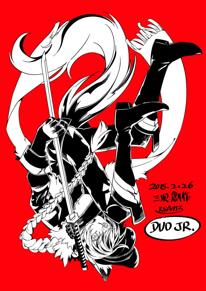 刀劍風JR.ԅ(¯﹃¯ԅ)插画图片壁纸