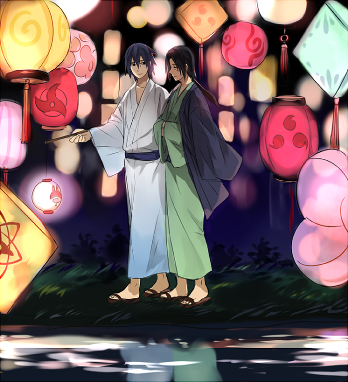 うちは兄弟插画图片壁纸