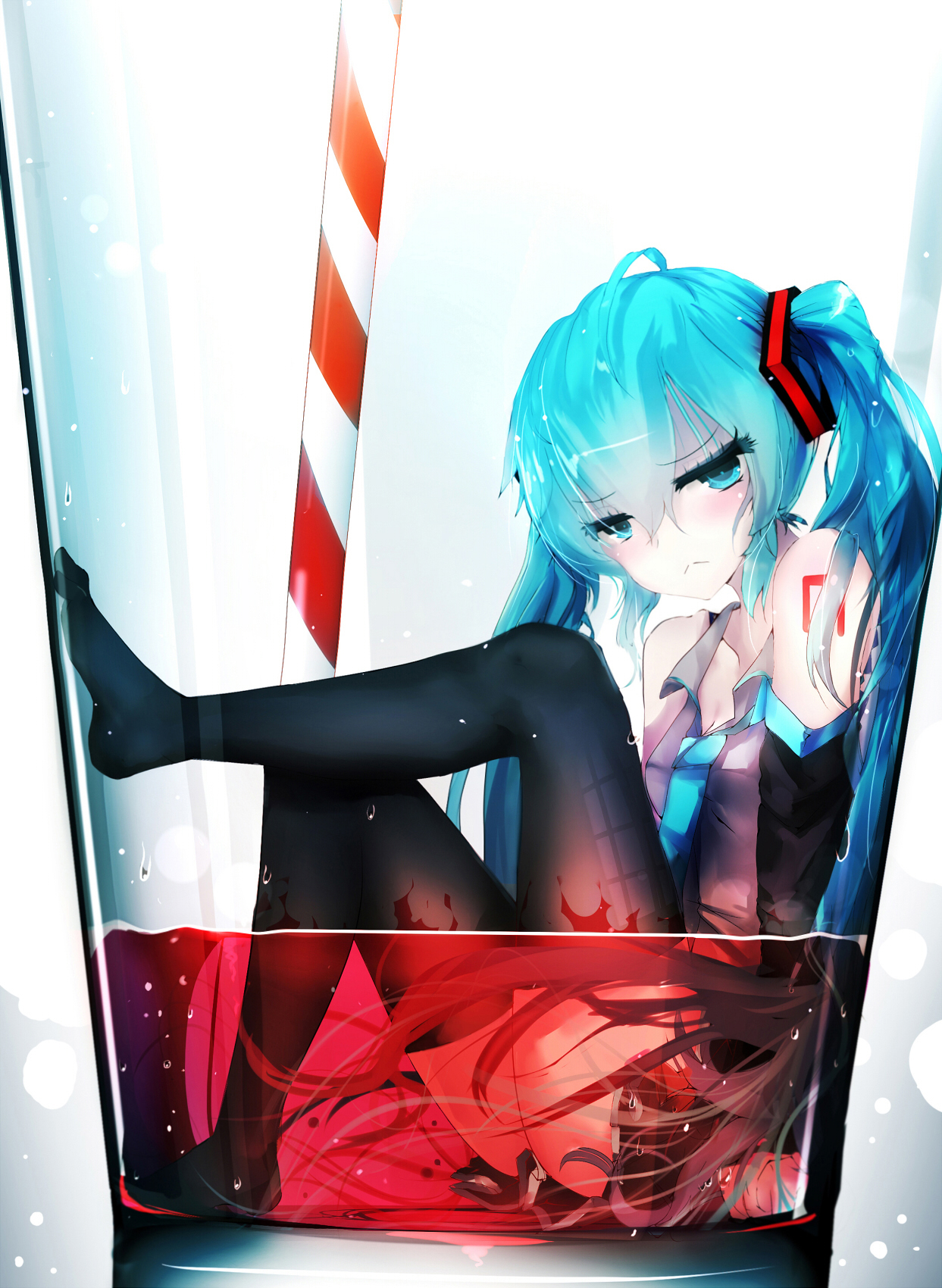 miku 妹汁插画图片壁纸