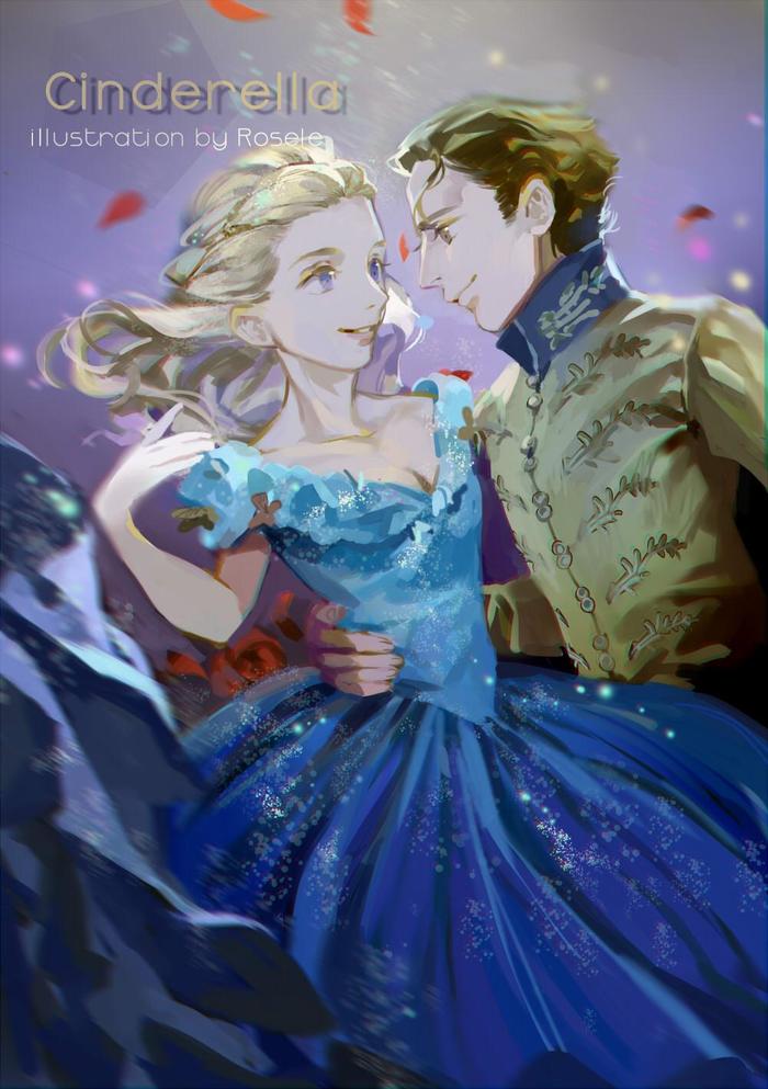 Cinderella އ插画图片壁纸