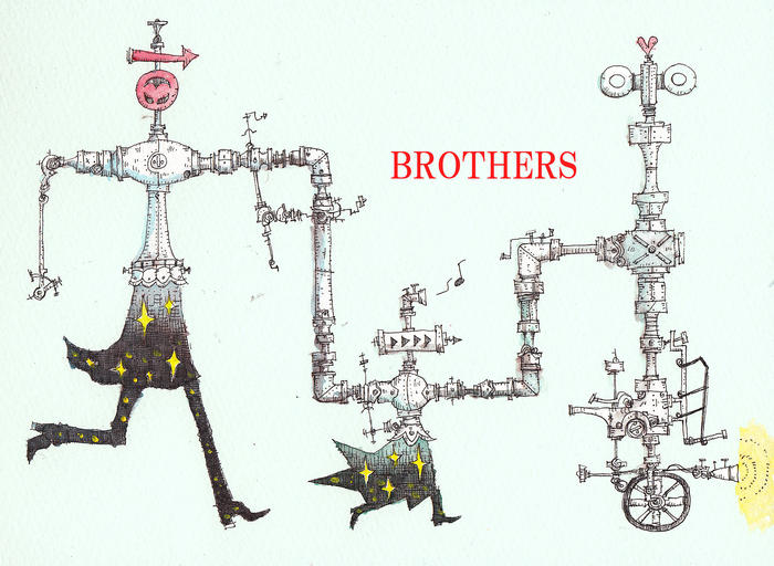 BROTHERS插画图片壁纸