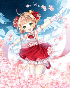 Sakura chan!插画图片壁纸