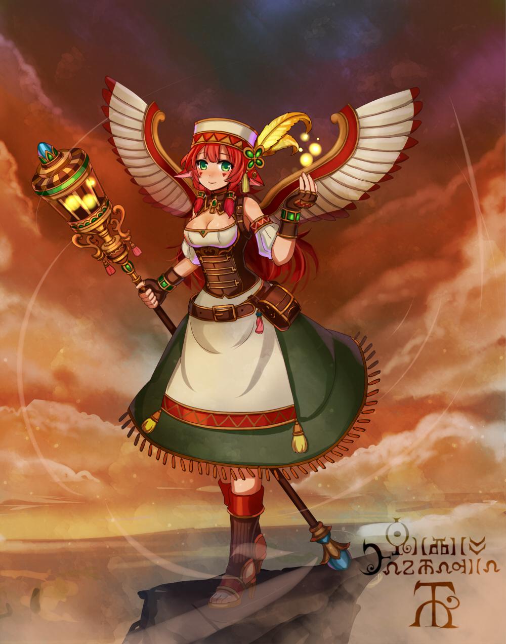 【PFT】穿越山岭的梅纳特【游翼民族阿拉恰斯卡】头像同人高清图