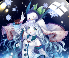 Yukiko in Snow Globe