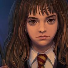 Hermione - Harry Potter插画图片壁纸
