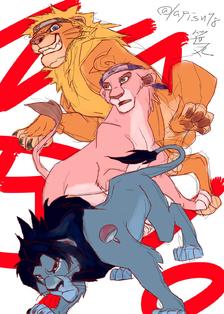 NARUTO × LIONKING插画图片壁纸