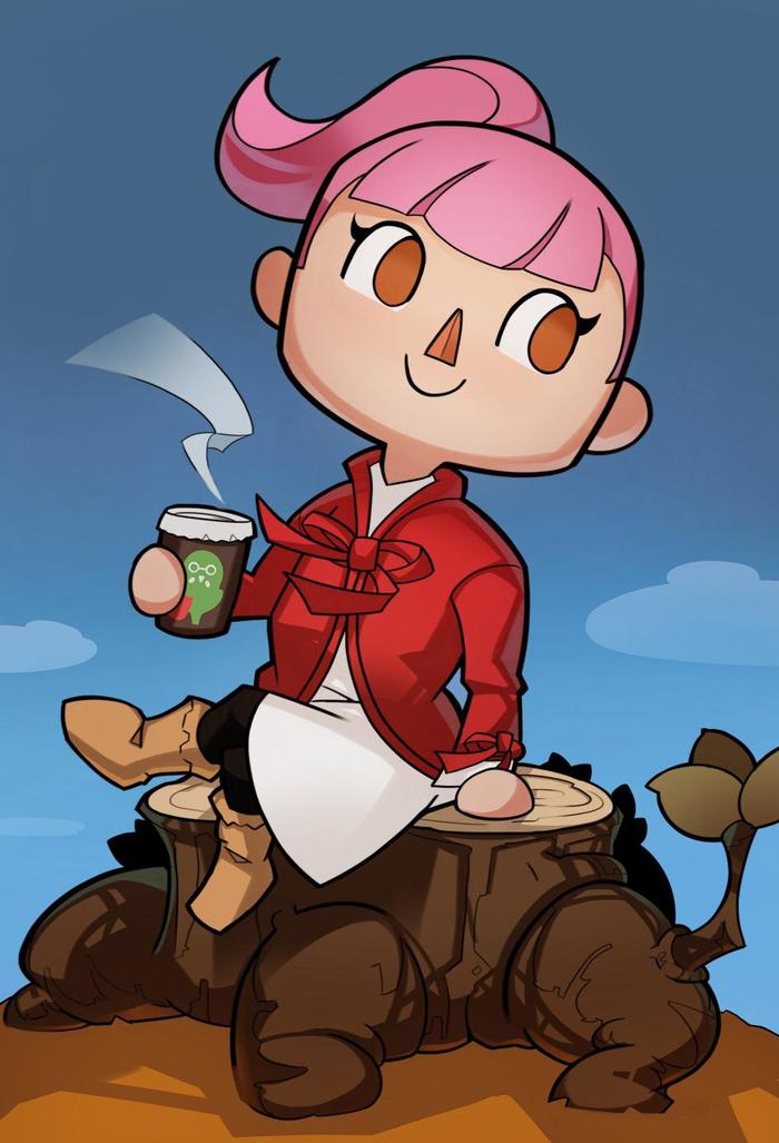 Animal Crossing插画图片壁纸
